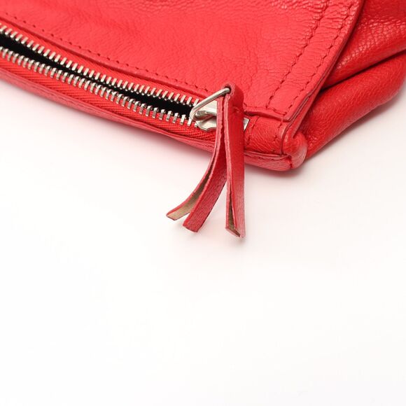 Givenchy Pandora Clutch bag Leather Red Authentic - Picture 7 of 7